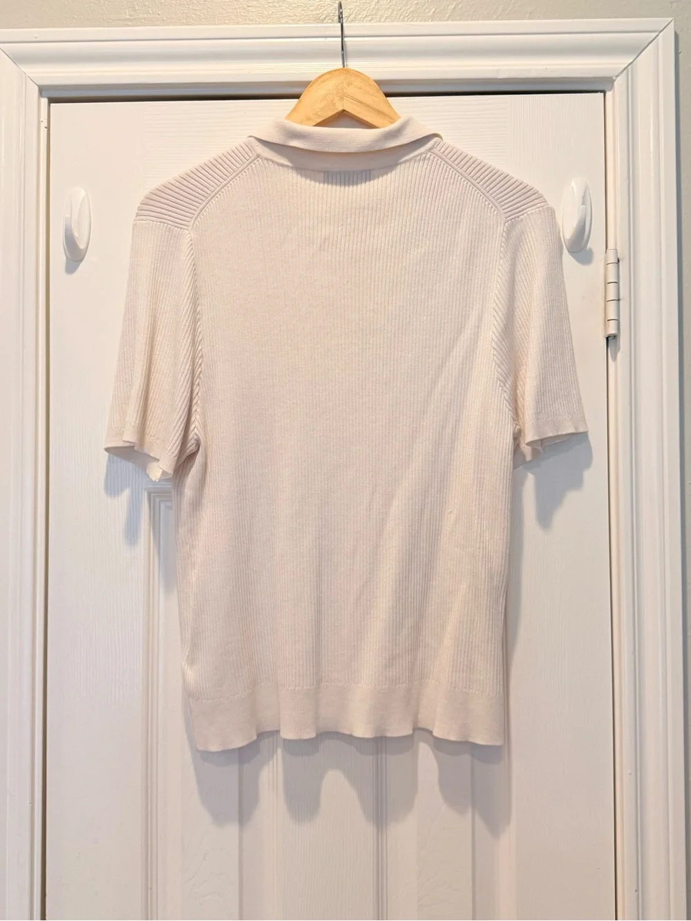 J Crew TENCEL™ lyocell-blend short-sleeve polo shirt Women’s Size 2XL XXL Preppy